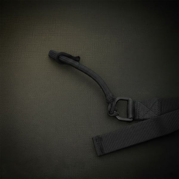 Détail de la boucle cordon de la bretelle